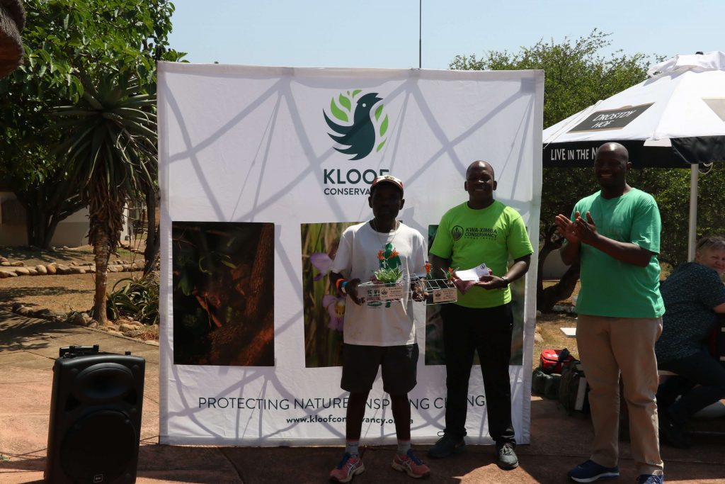 Fana Majozi, men's winner of the 2019 22km Kwa-Ximba Trail Run