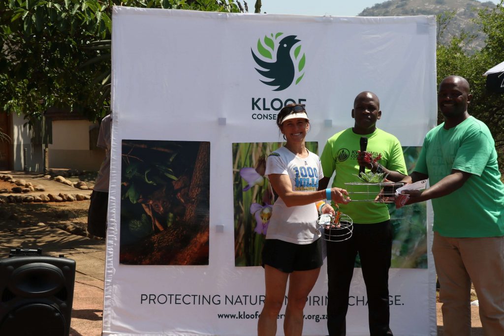 Alison Misselhorn, women's winner of the 2019 22km Kwa-Ximba Trail Run